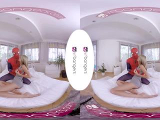 VR PORN-Spider-Man: XXX Parody with sexy teen Gina Gerson