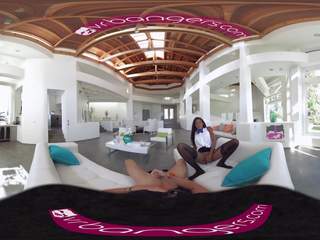 VR Bangers - [360° VR] erotic Black Perfect Ass Maid Fucked and Cream-pied